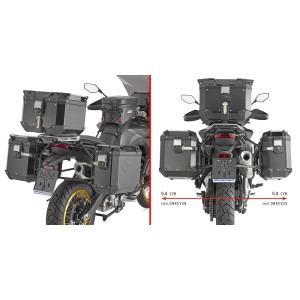 PORTAMALETAS LATERAL GIVI PL ONE-FIT MONOKEY CAM-SIDE VOGE VALICO 900 DSX 2024-2025