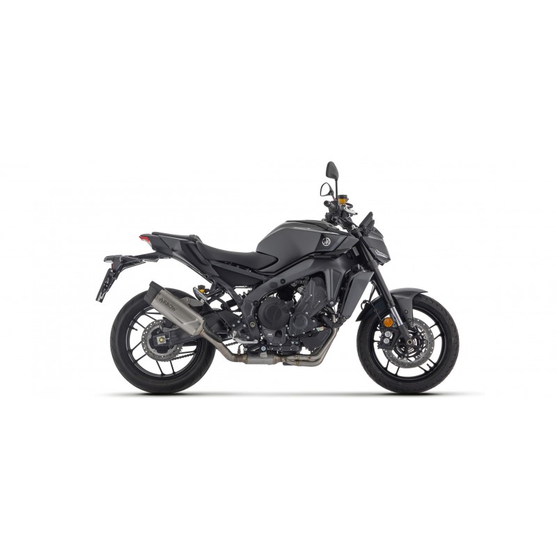 ARROW INDY RACE FULL EXHAUST SYSTEM EVO YAMAHA MT-09 2024-2025 (EURO 5+), TITANIUM/CARBON, CATALYTIC