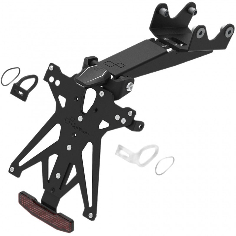 KIT LIGHTECH LICENSE PLATE HOLDER YAMAHA MT-09 2024-2025, ADJUSTABLE