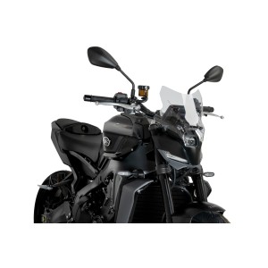 PUIG SPORT NEW GENERATION WINDSCREEN YAMAHA MT-09 2024-2025, TRANSPARENT