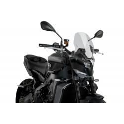 CUPOLINO PUIG TOURING NEW GENERATION YAMAHA MT-09 2024, TRASPARENTE