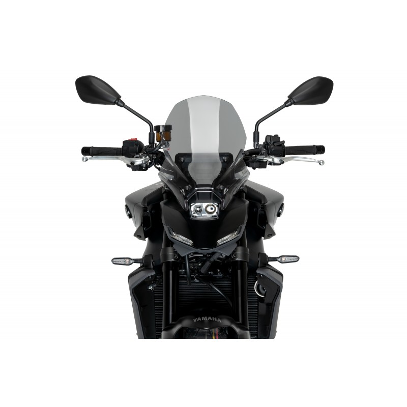 CUPOLINO PUIG TOURING NEW GENERATION YAMAHA MT-09 2024, FUME CHIARO