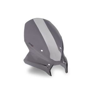 PUIG TOURING NEW GENERATION WINDSCREEN YAMAHA MT-09 2024-2025, DARK SMOKE