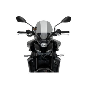 PUIG TOURING NEW GENERATION WINDSCREEN YAMAHA MT-09 SP 2024, LIGHT SMOKE