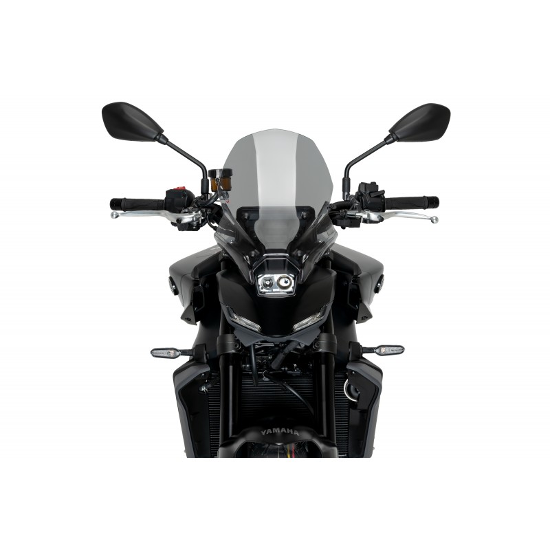 PUIG TOURING NEW GENERATION WINDSCREEN YAMAHA MT-09 SP 2024, LIGHT SMOKE