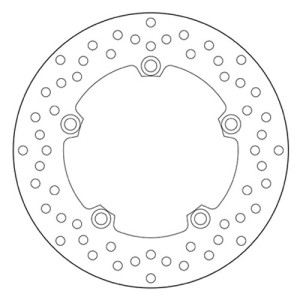 BREMBO SERIE ORO REAR BRAKE DISC YAMAHA MT-09 SP 2024