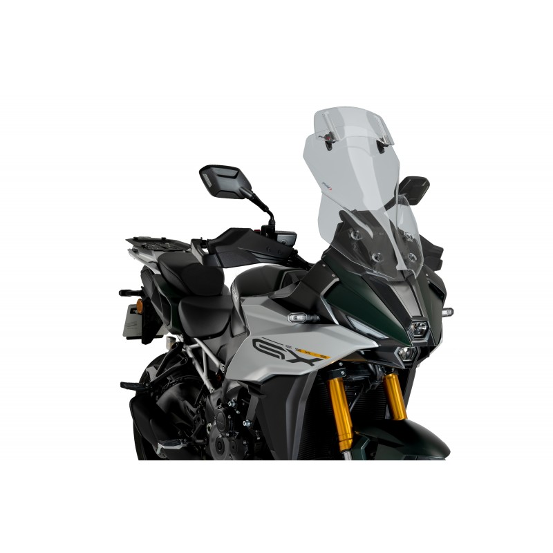 PARABRISAS PUIG TOURING CON DEFLECTOR SUZUKI GSX-S 1000 GX 2024, AHUMADO CLARO