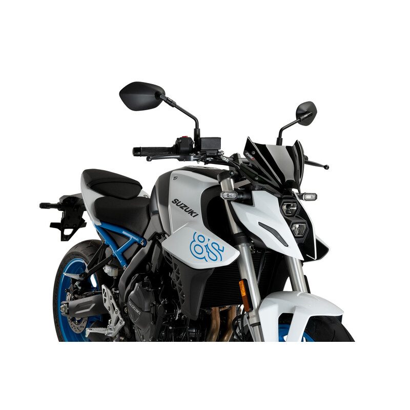 PUIG SPORT WINDSCHUTZSCHEIBE SUZUKI GSX-8S 2024, MATTSCHWARZE