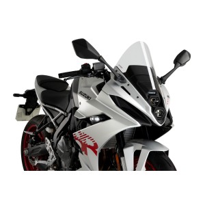 PUIG R-RACER WINDSCHILD SUZUKI GSX-8R 2024-2025, TRANSPARENT
