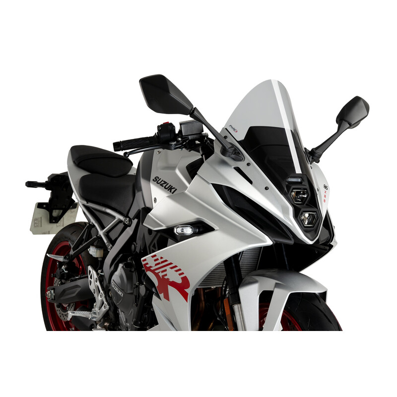 PUIG R-RACER SCREEN SUZUKI GSX-8R 2024-2025, LIGHT SMOKE