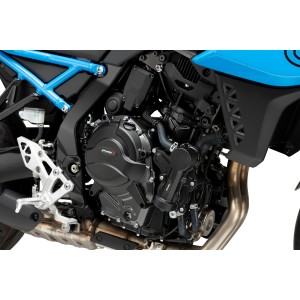 KIT PROTEZIONI CARTER MOTORE PUIG SUZUKI GSX-8R 2024, NERO
