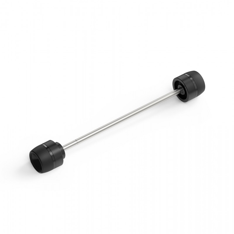 COPPIA TAMPONI PROTEZIONE RUOTA ANTERIORE RIZOMA DUCATI HYPERMOTARD 698 2024, NERO