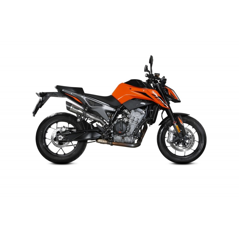 TERMINALE MIVV X-M5 KTM 790 DUKE 2023-2024, OMOLOGATO TITANIO