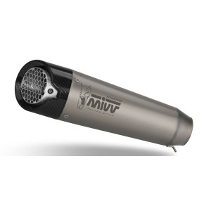 TERMINALE MIVV X-M5 KTM 790 DUKE 2023-2024, OMOLOGATO TITANIO