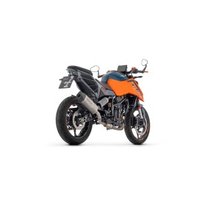 ARROW INDY RACE EVO EXHAUST KTM DUKE 125 2024-2025 (EURO 5+), TITANIUM/CARBON, APPROVED