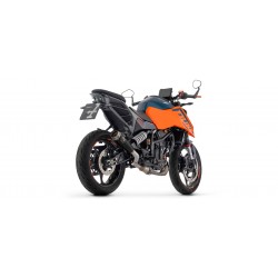 TERMINALE DI SCARICO ARROW PRO-RACE KTM DUKE 125 2024, ACCIAIO DARK, OMOLOGATO