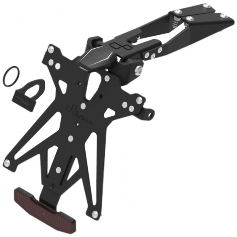 LIGHTECH KENNZEICHENHALTER-KIT HONDA CBR 500 R 2024-2025, EINSTELLBAR