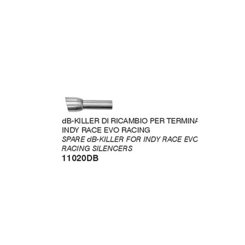 DB-KILLER PER SCARICHI ARROW RACING INDY RACE EVO