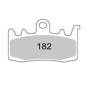 SET PASTIGLIE FRENO ANTERIORI CARBON-CERAMIC ZCOO B007-EX BMW R 1200 RT 2014-2018