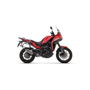 ARROW INDY RACE EVO EXHAUST MOTO MORINI X-CAPE 650 2024-2025 (EURO 5), TITANIUM/STEEL, APPROVED