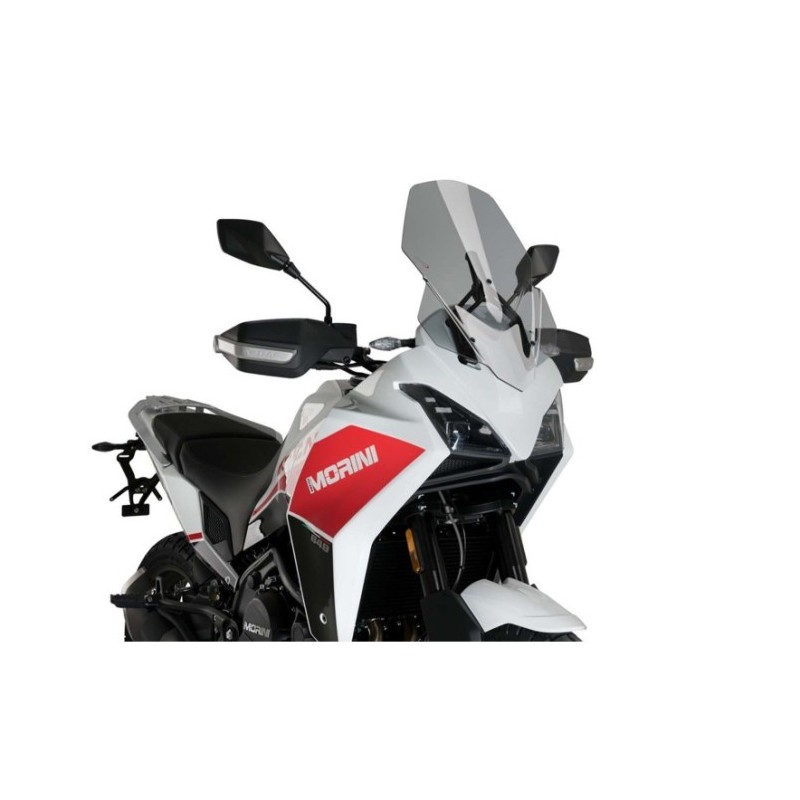 PARABRISAS PUIG TOURING MOTO MORINI X-CAPE 650 2024-2025, AHUMADO CLARO