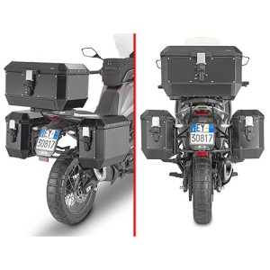 PORTAMALETAS LATERAL GIVI PL ONE-FIT MONOKEY MOTO MORINI X-CAPE 650 2024-2025