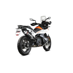 EXHAUST MIVV DAKAR KTM 890 ADVENTURE 2023-2024, APPROVED STEEL BLACK