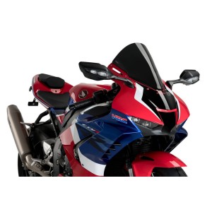 PUIG R-RACER WINDSCHILD HONDA CBR 1000 RR-R 2022-2023, SCHWARZ