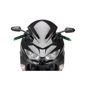 PUIG Z-RACING SCREEN KAWASAKI NINJA 400 2023, DARK SMOKE