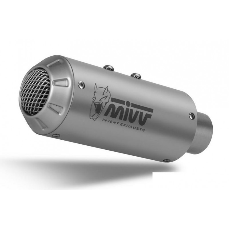 TERMINALE MIVV MK3 YAMAHA R1 2015-2019, OMOLOGATO ACCIAIO