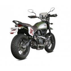 TERMINALE MIVV DELTA RACE DUCATI SCRAMBLER FULL THROTTLE 800 2019-2020, DEKAT BLACK/CARBONIO