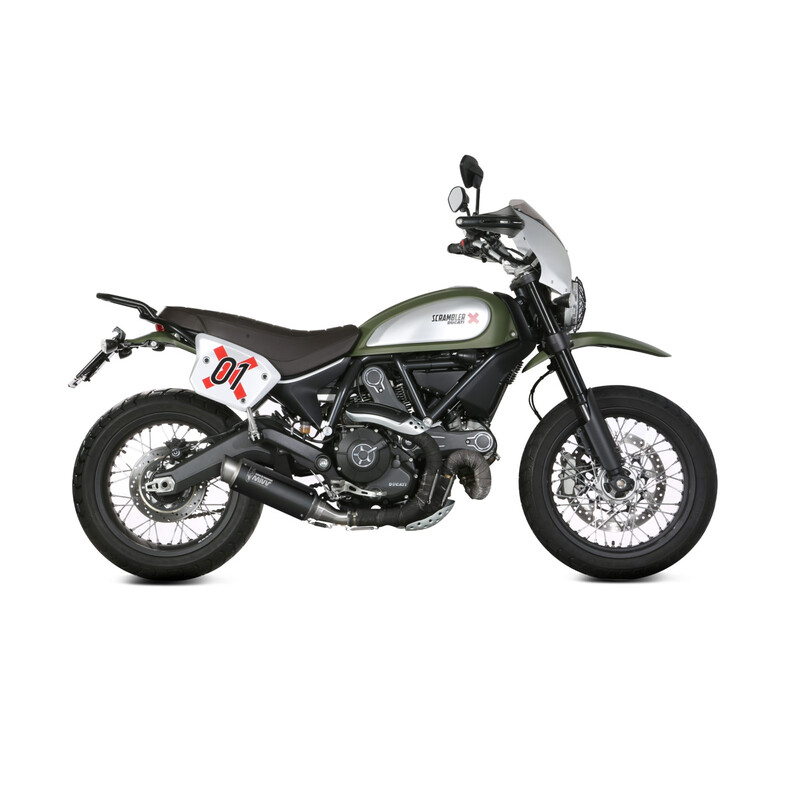 EXHAUST MIVV GP PRO DUCATI SCRAMBLER ICON 800 2015-2018, DEKAT BLACK