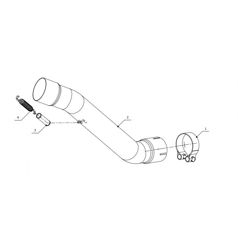 MIVV DECATALYZER KAWASAKI ZX-10R 2008-2010