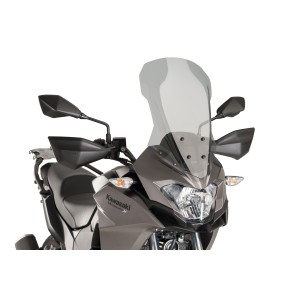 PARABRISAS PUIG TOURING KAWASAKI VERSYS-X 300 2017-2020, AHUMADO CLARO