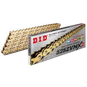 DID ROAD CHAIN 525 ZVMX2 104 LINKS WITH X-RING