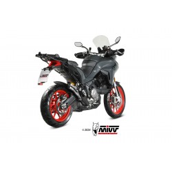 EXHAUST MIVV DOUBLE GUN DUCATI MULTISTRADA 950 S 2019-2020, APPROVED STEEL