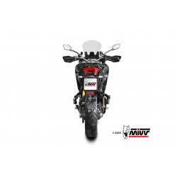 EXHAUST MIVV DOUBLE GUN DUCATI MULTISTRADA 950 S 2019-2020, APPROVED STEEL