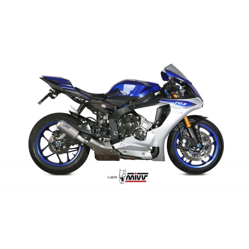 EXHAUST MIVV MK3 YAMAHA R1 2020-2024, APPROVED STEEL
