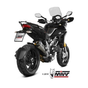 TERMINALE MIVV DELTA RACE DUCATI MULTISTRADA 1200 2013-2014, DEKAT ACCIAIO/CARBONIO