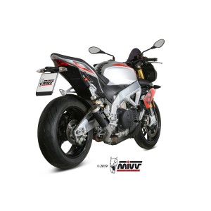EXHAUST MIVV MK3 APRILIA TUONO V4 1100 FACTORY 2017-2020, NOT APPROVED CARBON