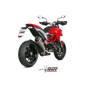 TERMINALE MIVV DELTA RACE DUCATI HYPERMOTARD 939 2016-2018, DEKAT ACCIAIO/CARBONIO
