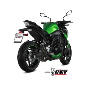 TERMINALE MIVV DOUBLE GUN KAWASAKI Z 900 2021-2024, NON OMOLOGATO BLACK