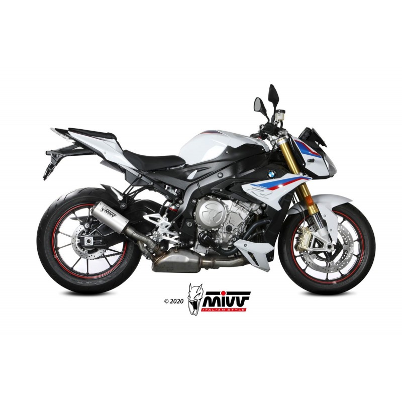 TERMINALE MIVV MK3 BMW S 1000 R 2017-2020, OMOLOGATO ACCIAIO