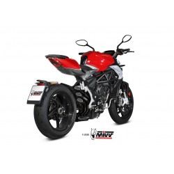 EXHAUST MIVV SPEED EDGE MV AGUSTA BRUTALE 800 2016-2020, APPROVED BLACK/CARBON