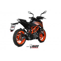 EXHAUST MIVV MK3 KTM 390 DUKE 2021-2023, NOT APPROVED BLACK