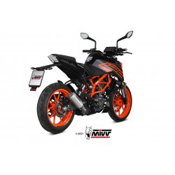 TERMINALE MIVV MK3 KTM 390 DUKE 2021-2023, NON OMOLOGATO ACCIAIO