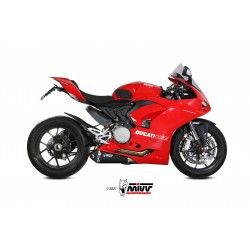 EXHAUST MIVV DELTA RACE DUCATI PANIGALE V2 2020-2024, DEKAT BLACK/CARBON