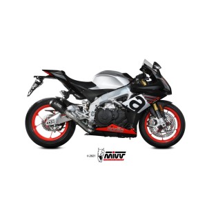 TERMINALE MIVV MK3 APRILIA RSV4 1100 FACTORY 2019, NON OMOLOGATO CARBONIO