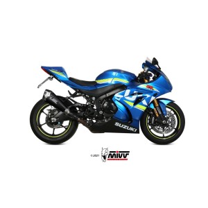 EXHAUST MIVV DELTA RACE SUZUKI GSX-R 1000 2017-2020, APPROVED CARBON