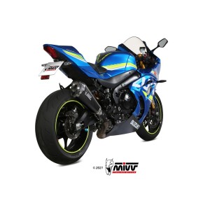 EXHAUST MIVV DELTA RACE SUZUKI GSX-R 1000 2017-2020, APPROVED CARBON